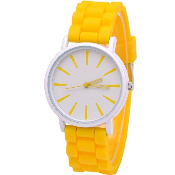 Dámské hodinky E2486 žlutá