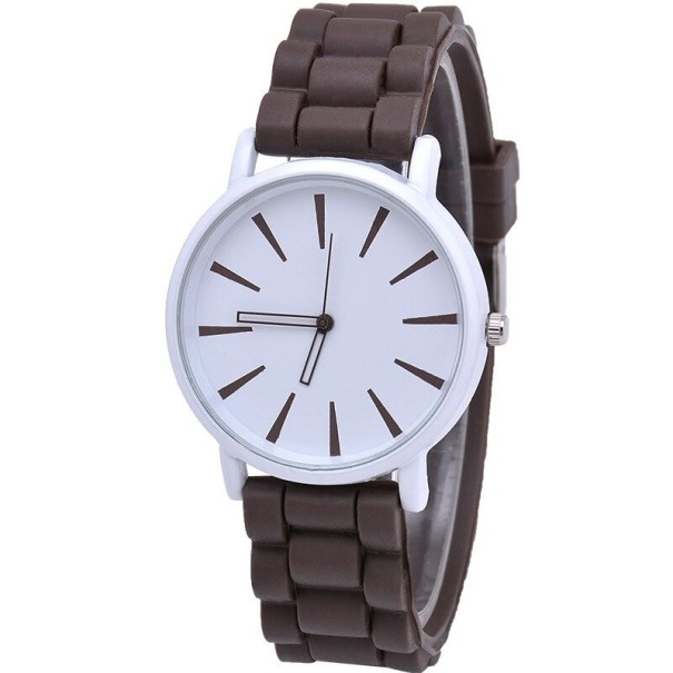 Dámské hodinky T1586 kávová