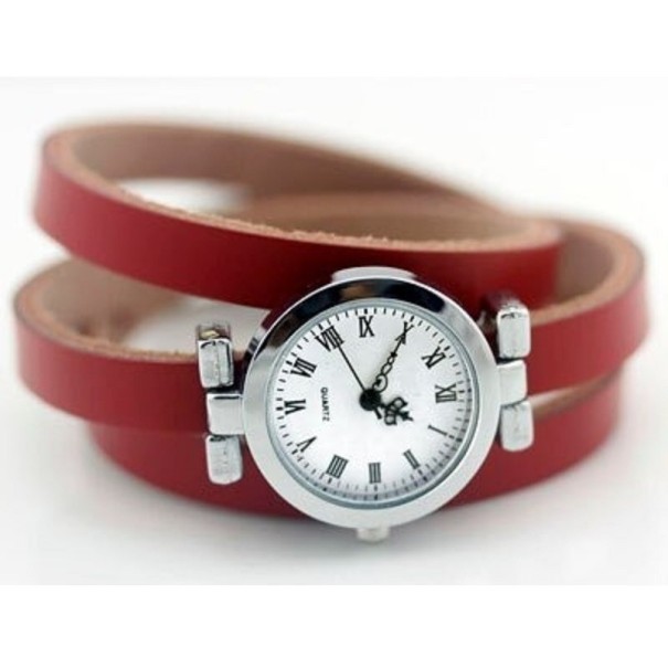 Dámske hodinky T1621 vínová