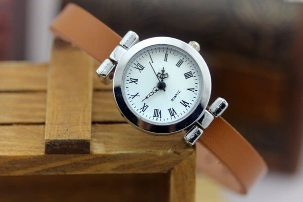 Dámské hodinky T1680 hnědá