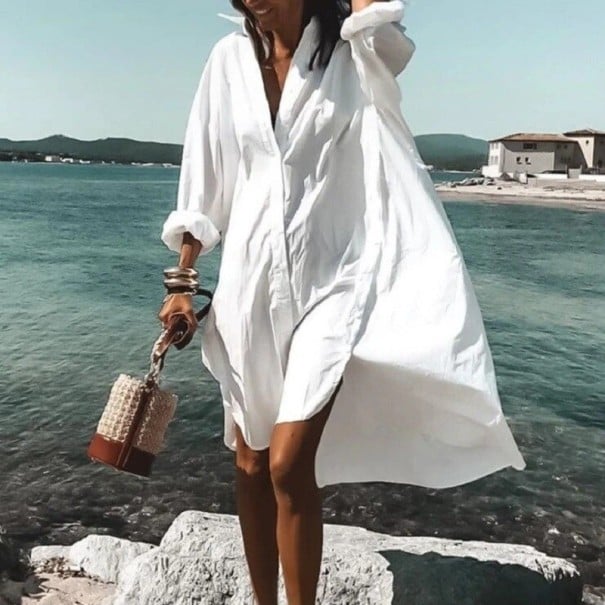 Dámské košilové šaty P1223 XXL 8