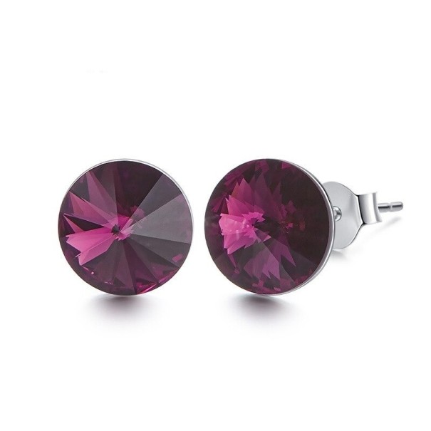 Dámske kôstkové náušnice s kryštálom G813 2 Dámske kôstkové náušnice s kryštálom G813 2