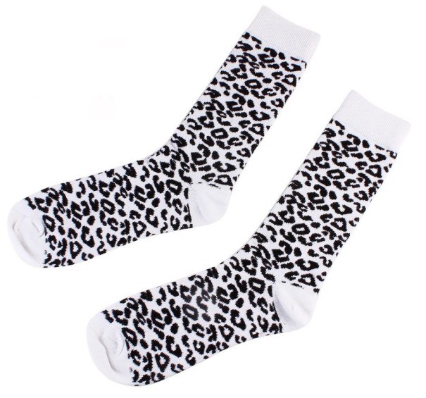 Dámské leopardí ponožky A724 1