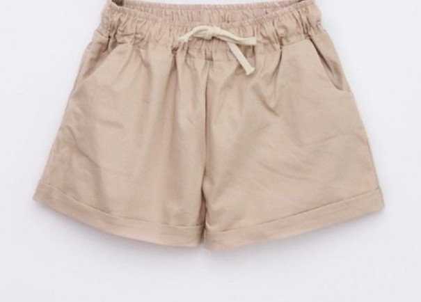 Dámské letní šortky J3265 khaki