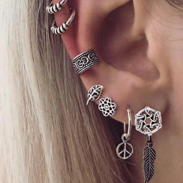 Dámské náušnice G223 7 ks