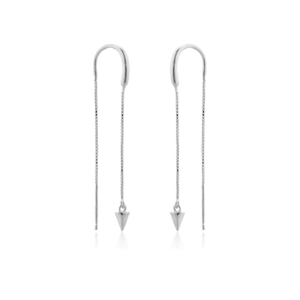 Dámské náušnice G573 stříbrná 4