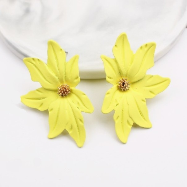 Dámske náušnice kvety J199 14