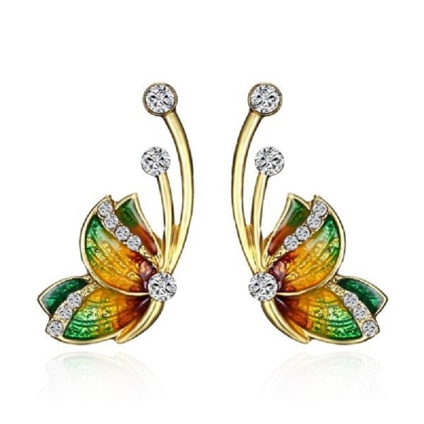 Dámské náušnice motýli 3