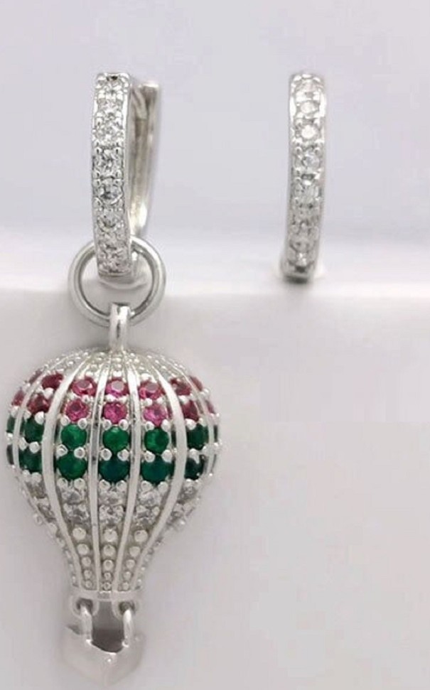 Dámské náušnice se zirkony G1279 16