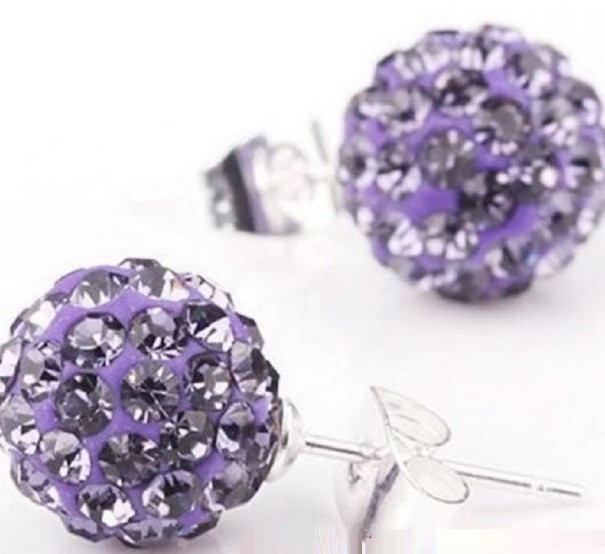 Dámské peckové náušnice 20 párů A2684 8