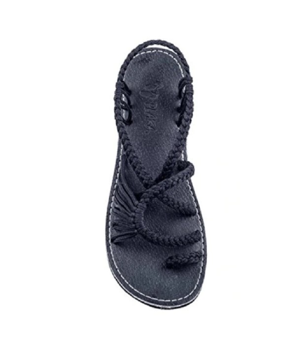 Dámske plážové sandále čierna 39