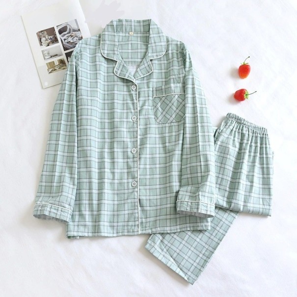 Dámské pyžamo P2697 zelená S