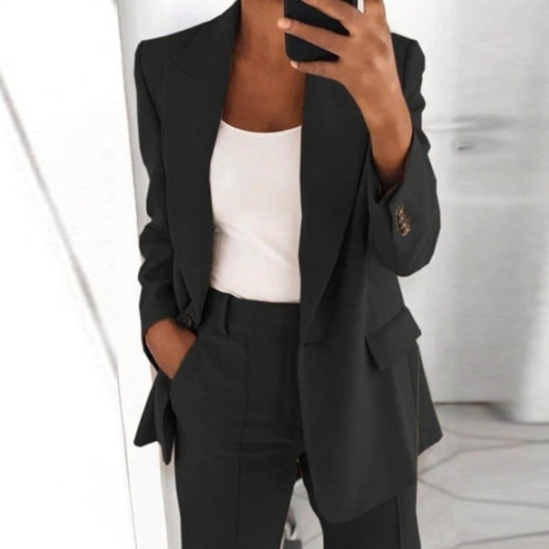 Dámské sako P1347 černá XL