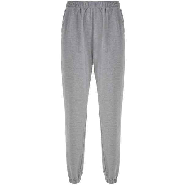 Dámské šedé tepláky s nápisem A372 M