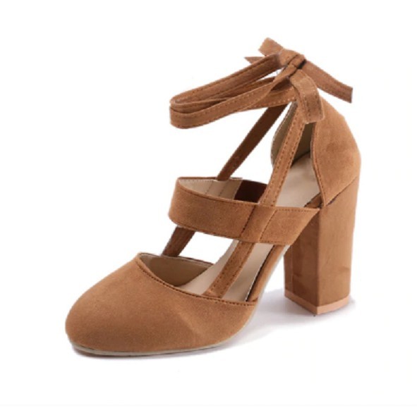 Dámské semišové lodičky Clara J2401 khaki 41