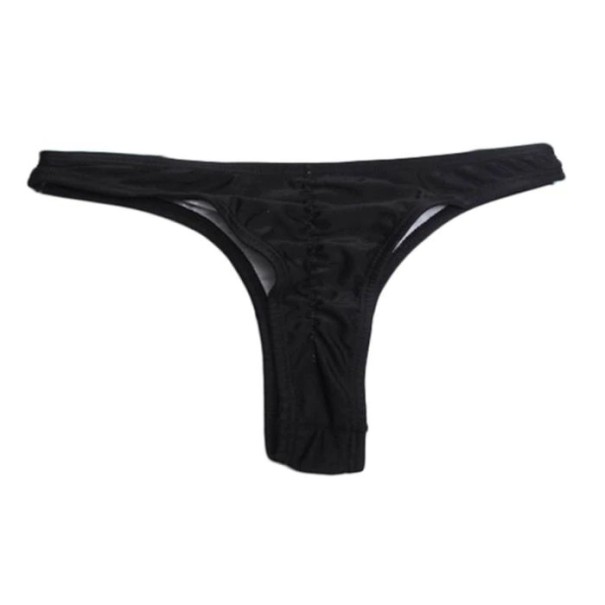 Dámské sexy bikinové kalhotky černá M