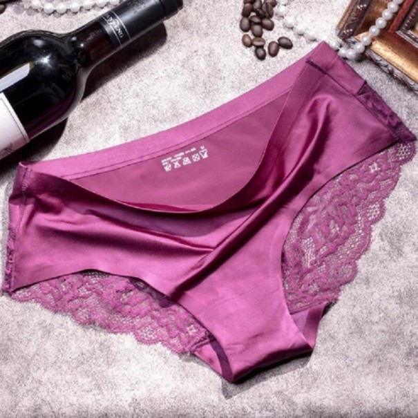Dámské sexy kalhotky A771 fialová S