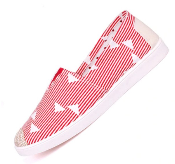 Dámské slip on tenisky Mia červená 37