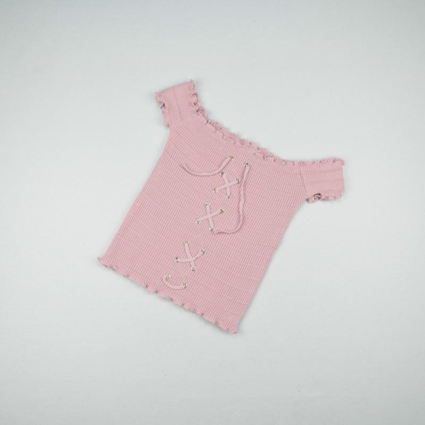 Dámské stahovací tričko růžová