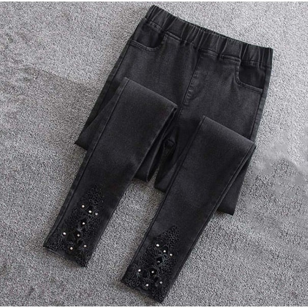 Dámské strečové skinny džíny 3XL 1