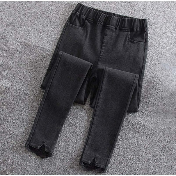 Dámské strečové skinny džíny XXL 2