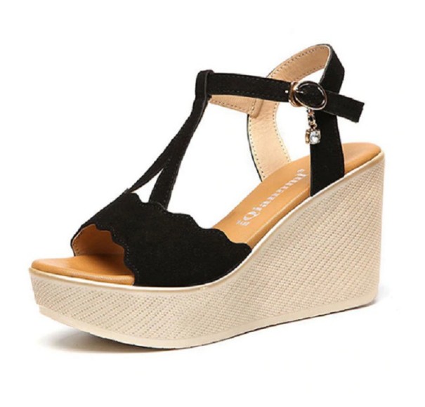 Dámské stylové sandály Natalia černá 36