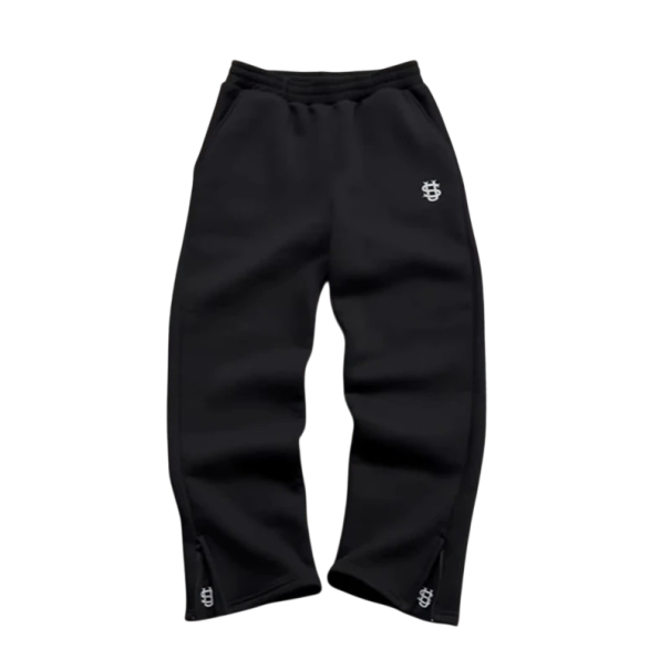 Dámske tepláky Jednobarevné Na gumu So znakom na boku Materiál polyester spandex Pohodlné športové nohavice čierna L