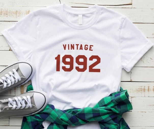 Dámske tričko s potlačou B104 biela XXL
