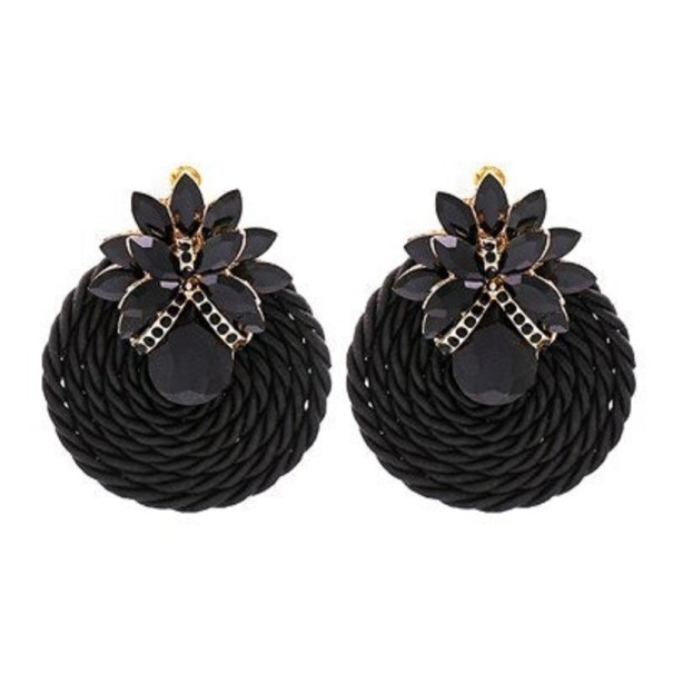 Dámské visací náušnice se zirkony G202 31