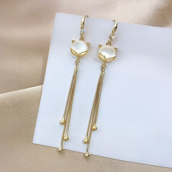 Dámske visiace náušnice G532 10