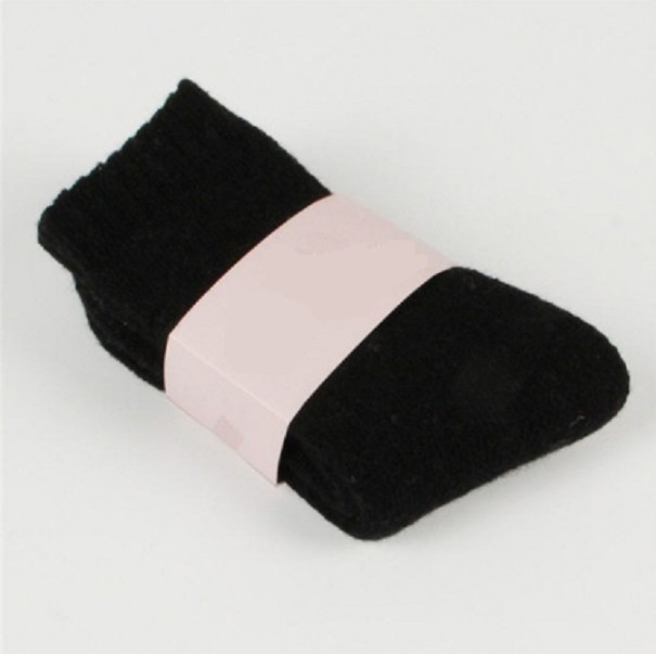 Dámske vlnené ponožky čierna