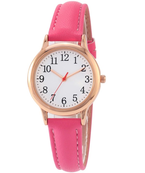Damski zegarek T1510 ciemny róż