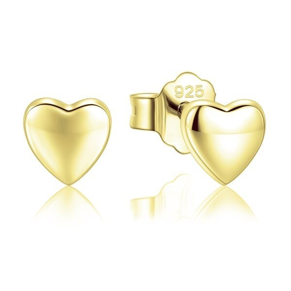 Damskie kolczyki sztyfty R63 złoto 2