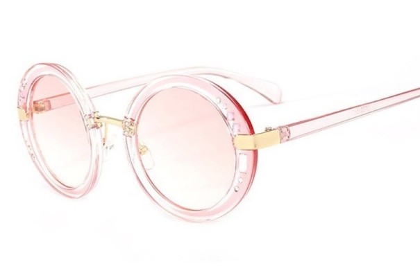 Damskie okulary przeciwsłoneczne E1617 różowy