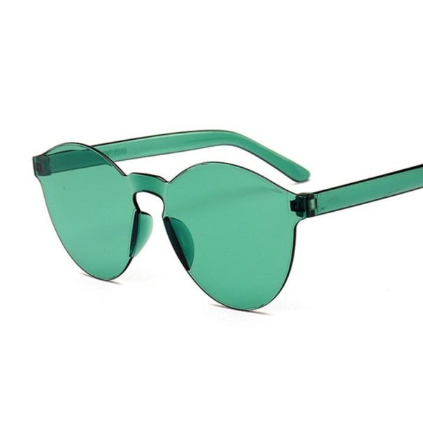 Damskie okulary przeciwsłoneczne E1698 zielony