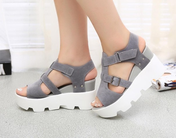 Damskie sandały Melissa szary 40
