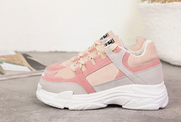 Damskie zimowe buty do biegania różowy 38