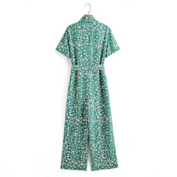 Damskjorta jumpsuit grön