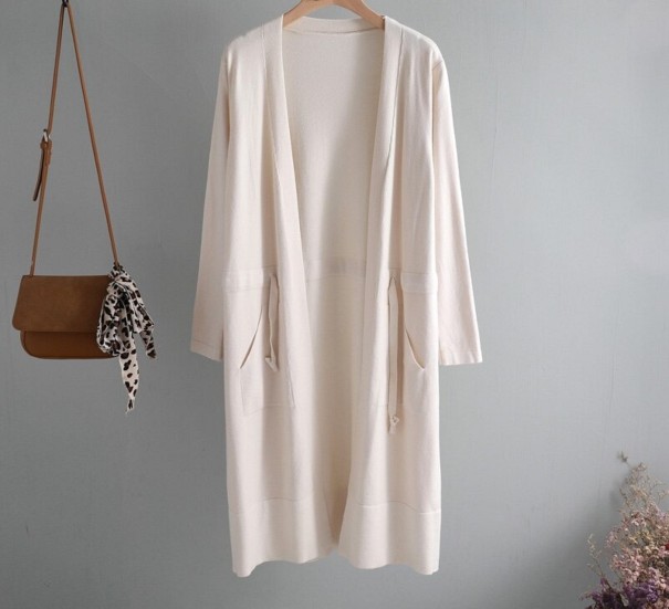 Dámsky cardigan A2111 krémová