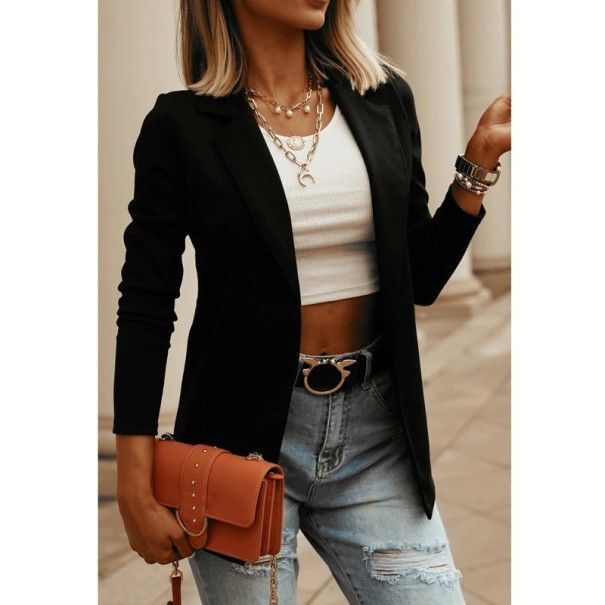 Dámsky cardigan B1266 čierna XS