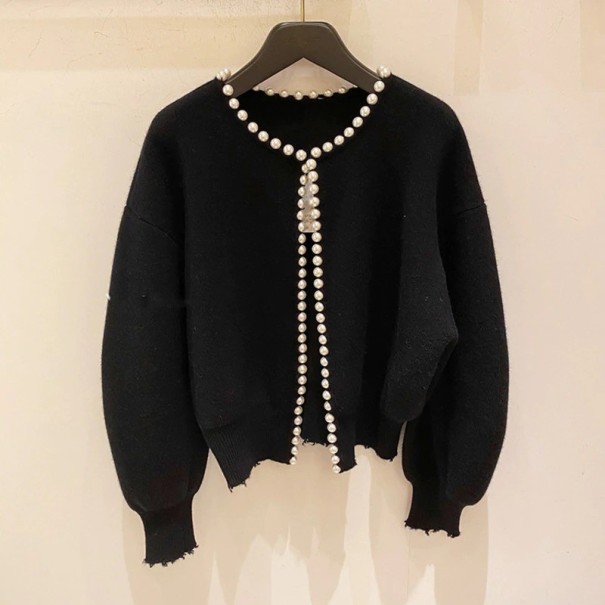 Dámský cardigan P1453 černá M