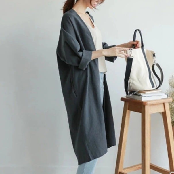 Dámský cardigan P1586 tmavě modrá M