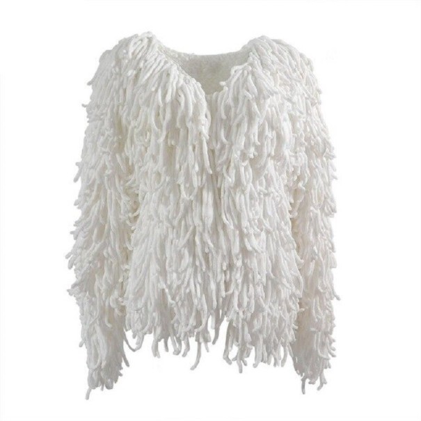 Dámský cardigan P2068 bílá L