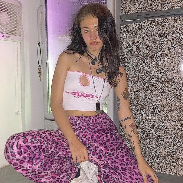 Dámský crop top bez ramínek bílý