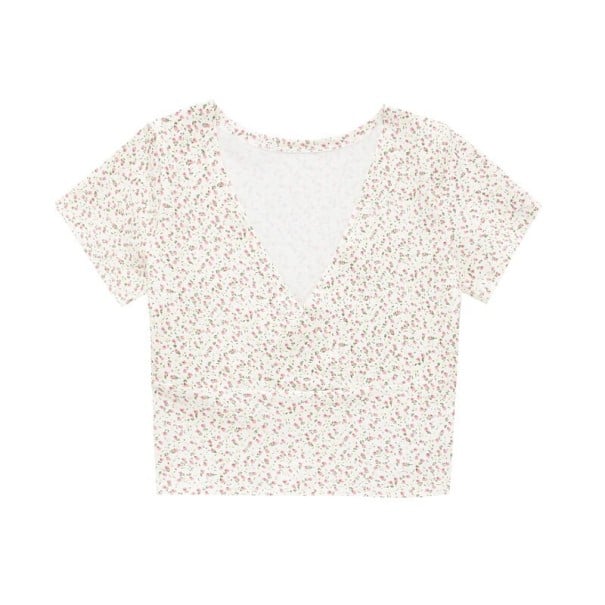 Dámský crop top s velkým výstřihem B364 M 1