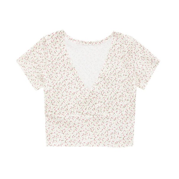 Dámsky crop top s veľkým výstrihom B364 M 5