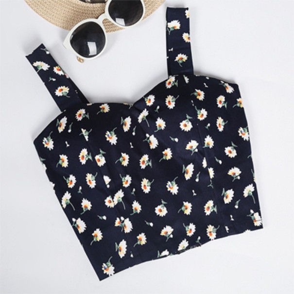 Dámsky crop top so vzorom 12