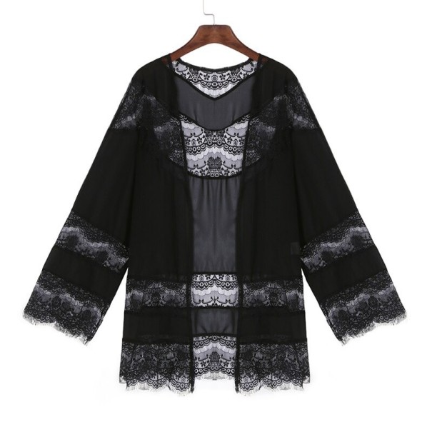 Dámský krajkový cardigan P2552 XS