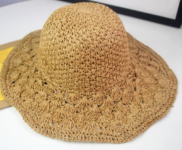 Dámský letní klobouk khaki