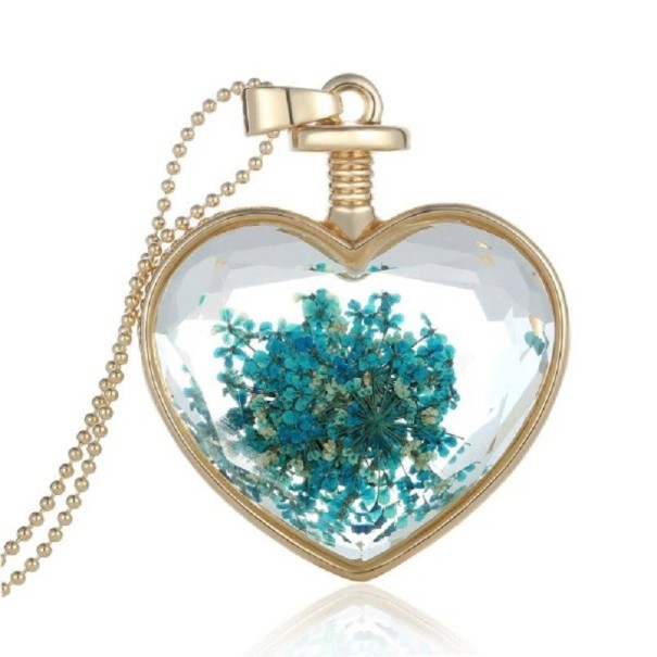 Dámský náhrdelník s květinou C1006 5 Dámský náhrdelník s květinou C1006 5